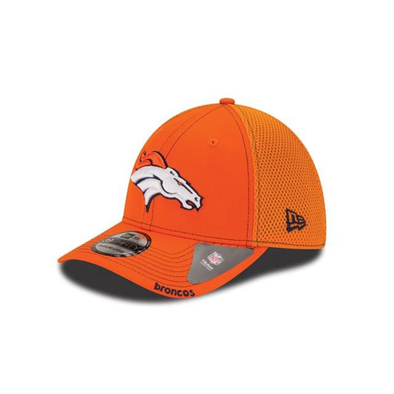 NFL Denver Broncos Neo 39Thirty Stretch Fit (RPJ6209) - Orange New Era Caps